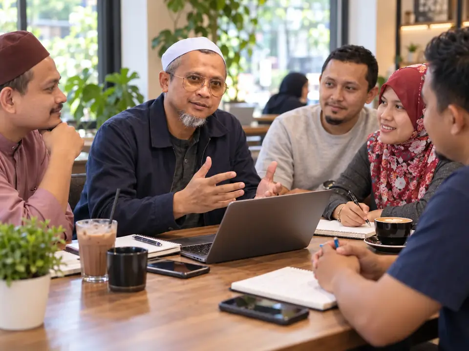 Poknik bersama komuniti usahawan dalam sesi bimbingan