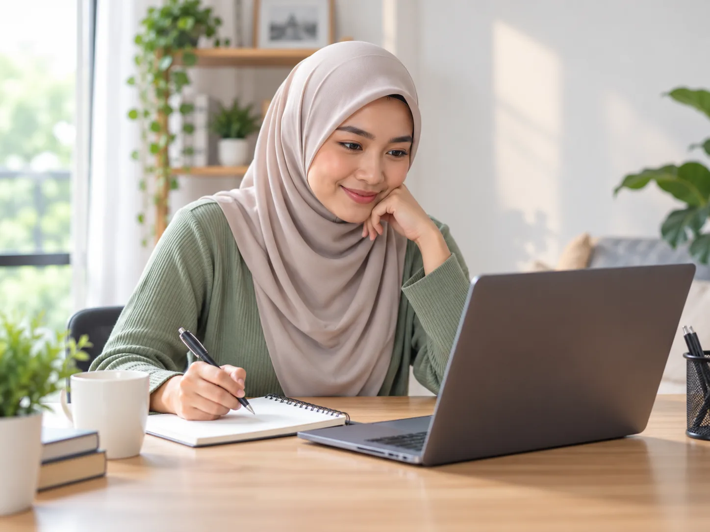 Belajar ilmu bisnes melalui video dan nota